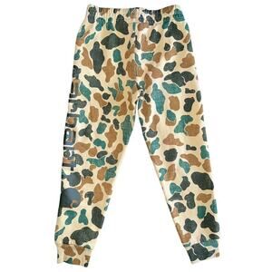Carhartt Sweatpants Boys Size Small 8-10 50th Anniversary Duck Camo Jogger Pants